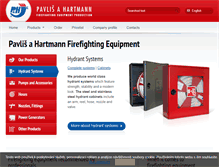 Tablet Screenshot of firefighting-phhp.com